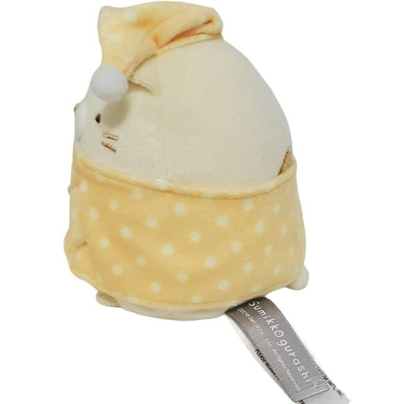 Sumikko Gurashi Plush Neko Cat Pajamas San-X Konna Ouchini Sumitaina Kitty 4” - Picture 3 of 12